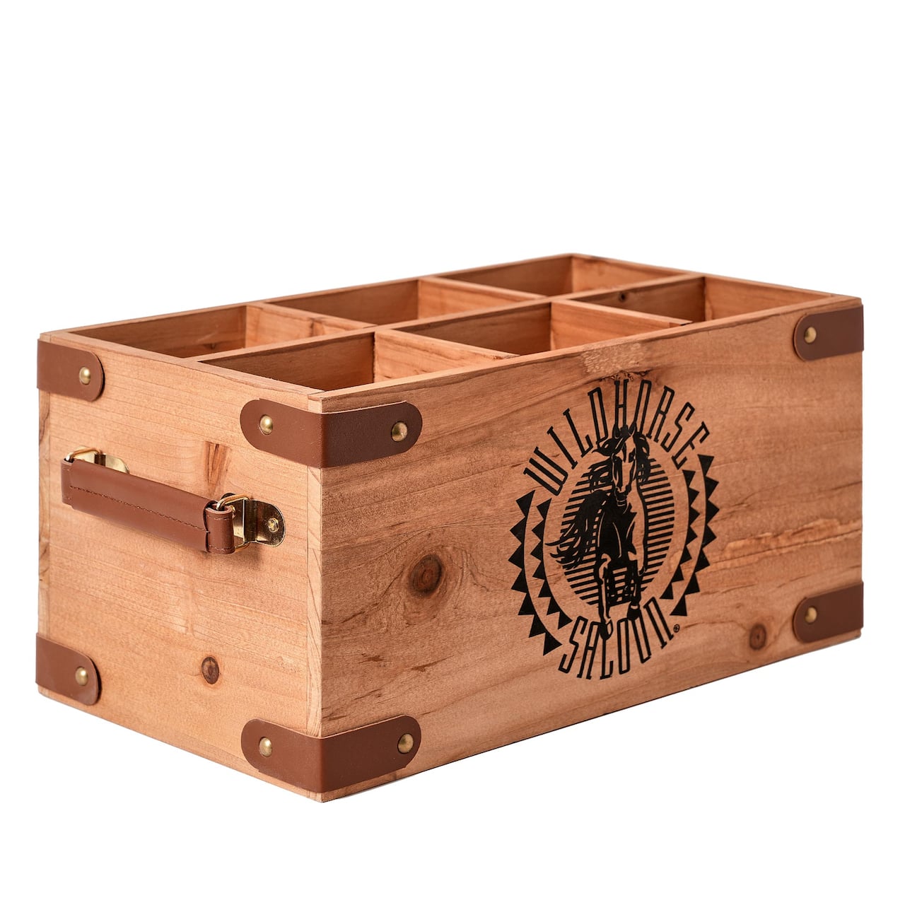 American Art Decor Grand Ole Opry Wildhorse Saloon Wood Beverage Crate - 14.96" x 7"